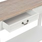 vidaXL Τραπέζι Κονσόλα Λευκό 110 x 35 x 80 εκ. Ξύλινο