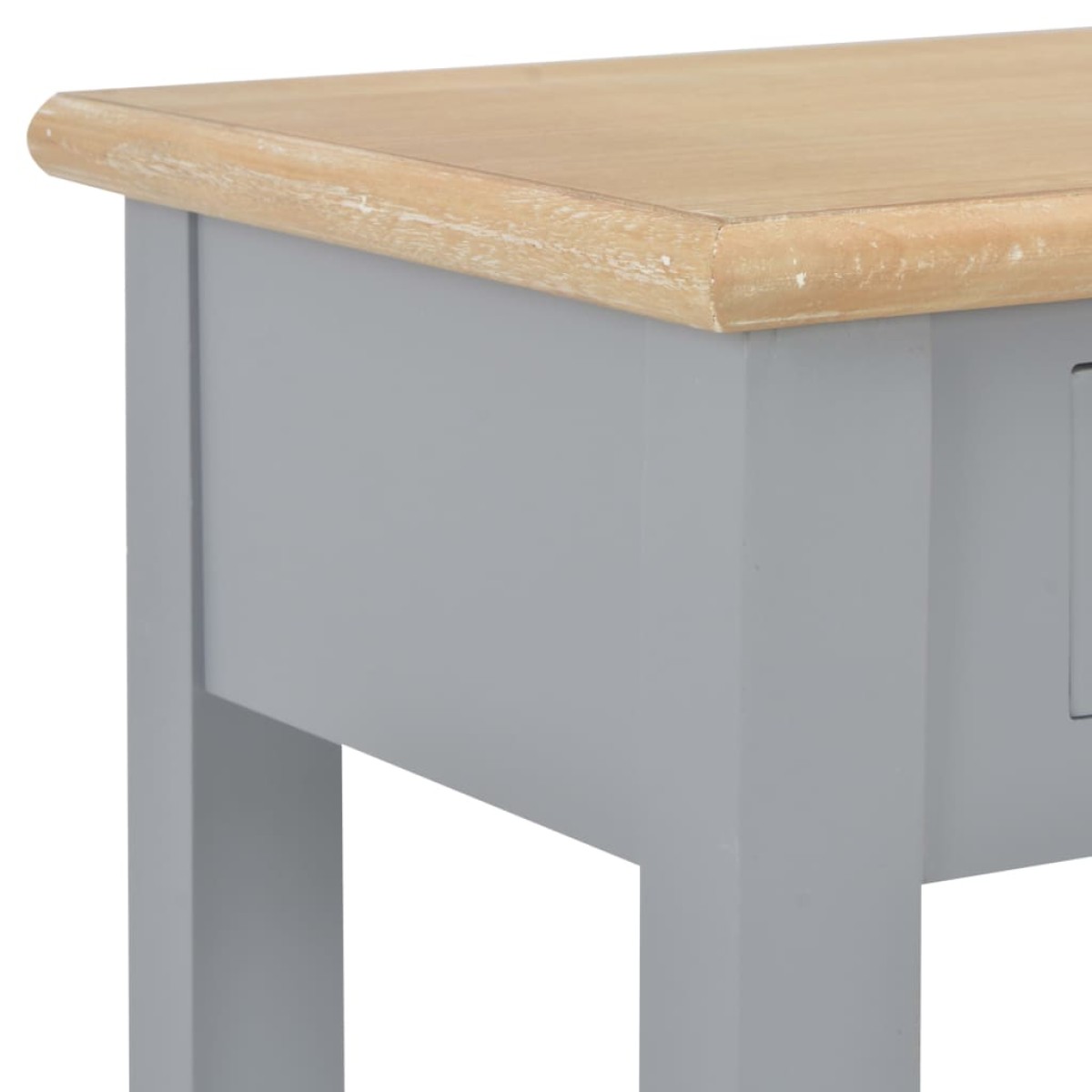 vidaXL Τραπέζι Κονσόλα Γκρι 110 x 35 x 80 εκ. Ξύλινο