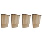 276009 vidaXL Bat Houses 4 pcs 22x12x34 cm Wood (2x41293)