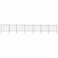 vidaXL Κάγκελα Περίφραξης με Λόγχες Μαύρα 11,9 x 1,5 μ. από Χάλυβα
