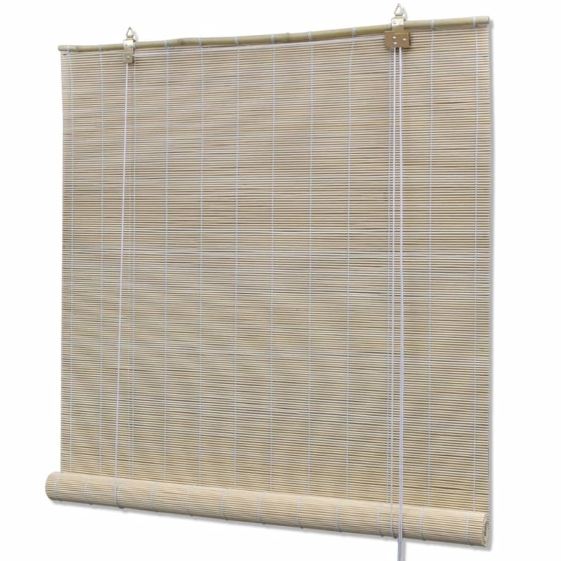 vidaXL Στόρια Σκίασης 2 Τεμαχίων 120 x 160 εκ. από Φυσικό Μπαμπού