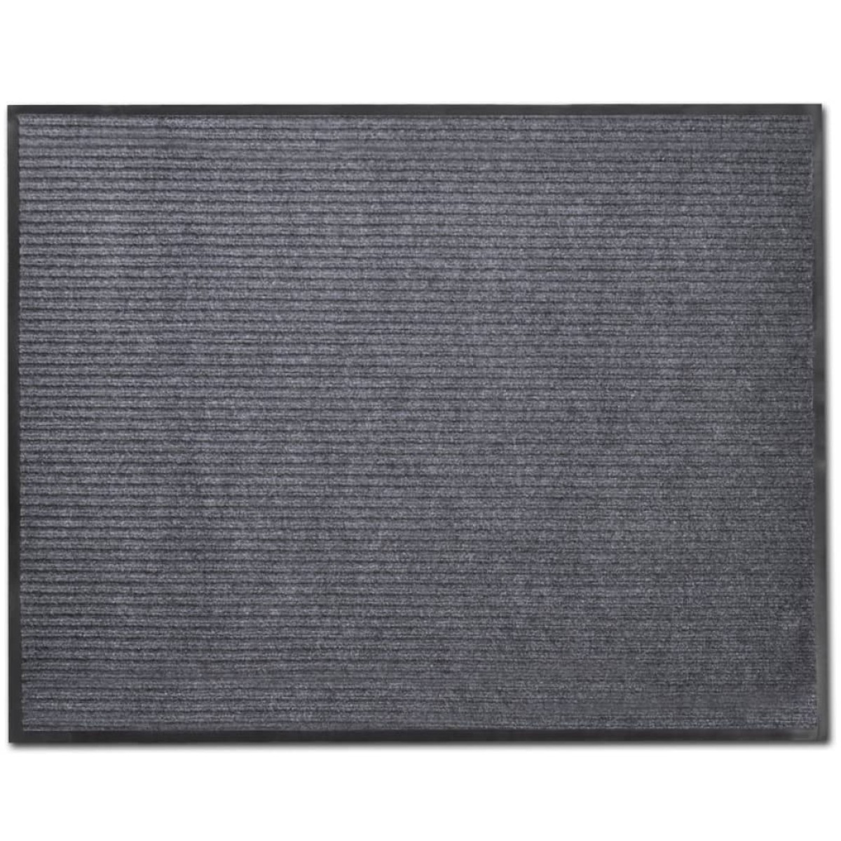 vidaXL Χαλάκια Πόρτας 4 Τεμ. Γκρι 90x60 εκ. από PVC