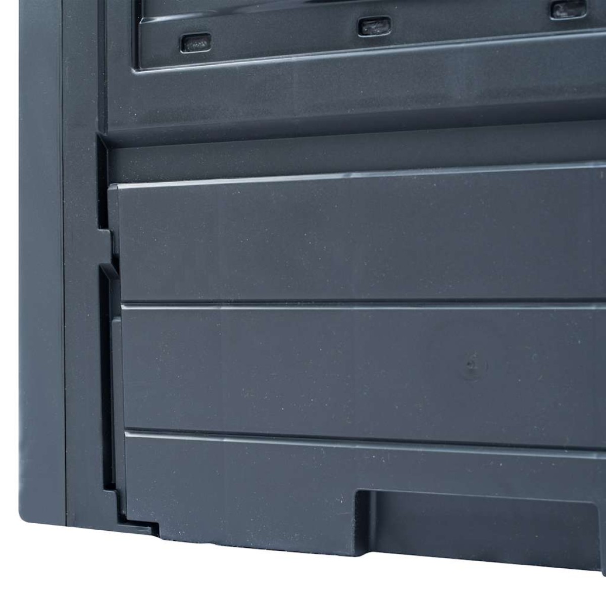 vidaXL Κομποστοποιητές Κήπου 2 τεμ. Γκρι 60 x 60 x 73 εκ. 520 Λίτρα