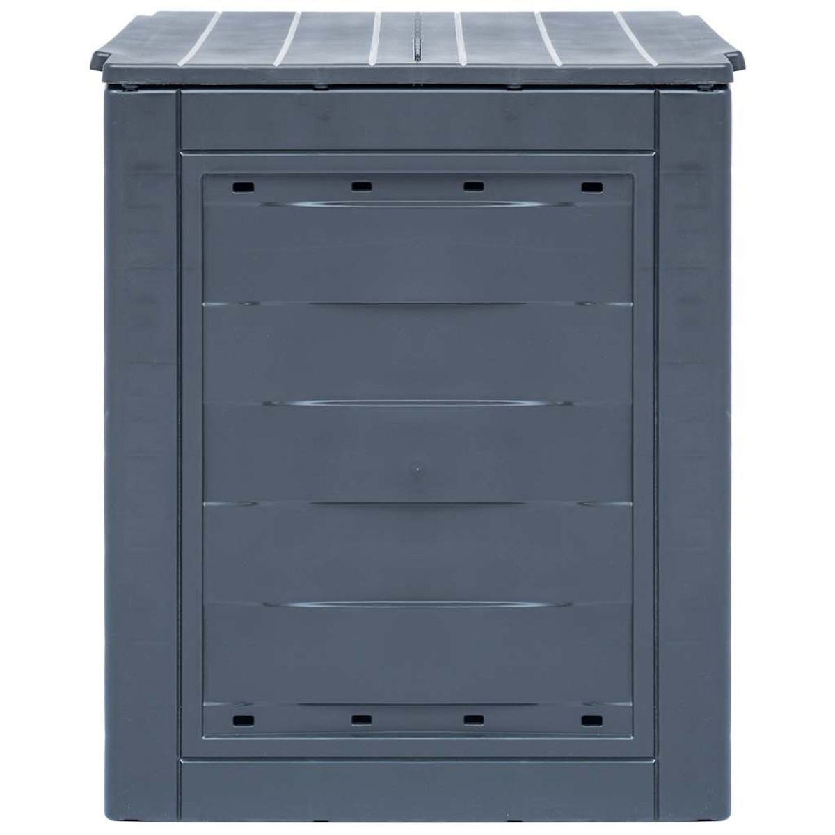vidaXL Κομποστοποιητές Κήπου 3 τεμ. Γκρι 60 x 60 x 73 εκ. 780 Λίτρα