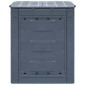 vidaXL Κομποστοποιητές Κήπου 3 τεμ. Γκρι 60 x 60 x 73 εκ. 780 Λίτρα