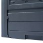 vidaXL Κομποστοποιητές Κήπου 3 τεμ. Γκρι 60 x 60 x 73 εκ. 780 Λίτρα