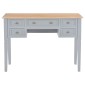 vidaXL Γραφείο Γκρι 109,5 x 45 x 77,5 εκ. Ξύλινο