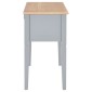 vidaXL Γραφείο Γκρι 109,5 x 45 x 77,5 εκ. Ξύλινο
