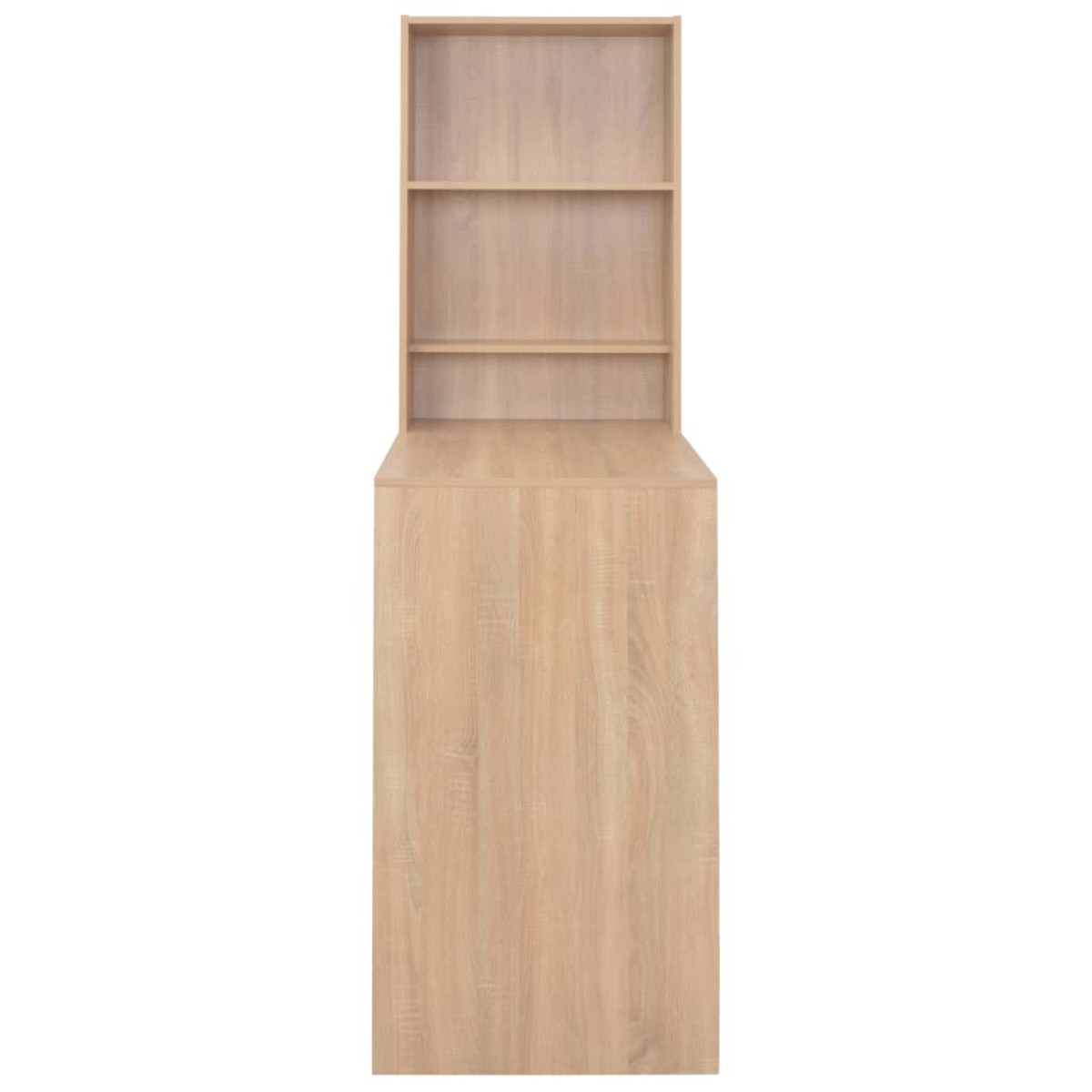 vidaXL Τραπέζι Μπαρ με Ραφιέρα Χρώμα Δρυός 115 x 59 x 200 εκ.