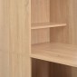 vidaXL Τραπέζι Μπαρ με Ραφιέρα Χρώμα Δρυός 115 x 59 x 200 εκ.