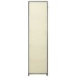 282424 vidaXL Folding Wardrobes 2 pcs Cream 110x45x175 cm Fabric