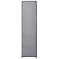 vidaXL Ντουλάπα με Ράφια / Σωλήνες Γκρι 150x45x176 εκ. Υφασμάτινη