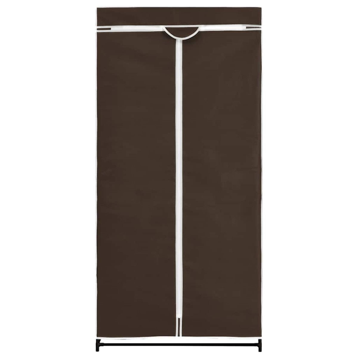 282438 vidaXL Wardrobe Brown 75x50x160 cm