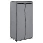 282440 vidaXL Wardrobe Grey 75x50x160 cm