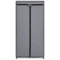 282440 vidaXL Wardrobe Grey 75x50x160 cm