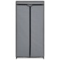 vidaXL Ντουλάπες 2 τεμ. Γκρι 75 x 50 x 160 εκ.