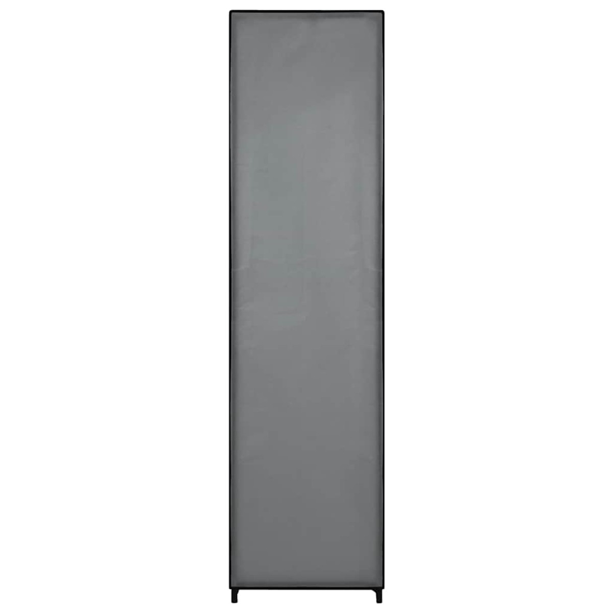vidaXL Ντουλάπα με 4 Αποθηκευτικά Τμήματα Γκρι 175 x 45 x 170 εκ.