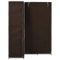 282450 vidaXL Corner Wardrobe Brown 130x87x169 cm