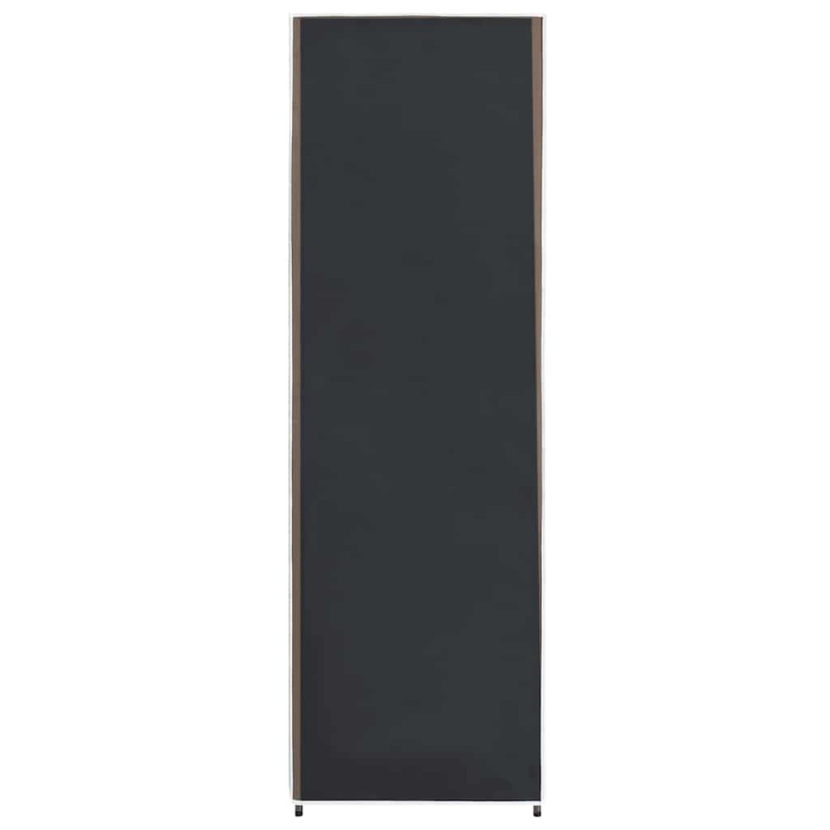 282457 vidaXL Wardrobe Black 87x49x159 cm Fabric
