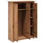 vidaXL Ντουλάπα Τρίφυλλη 118 x 50 x 171,5 εκ. Ξύλο Πεύκου Σειρά Panama