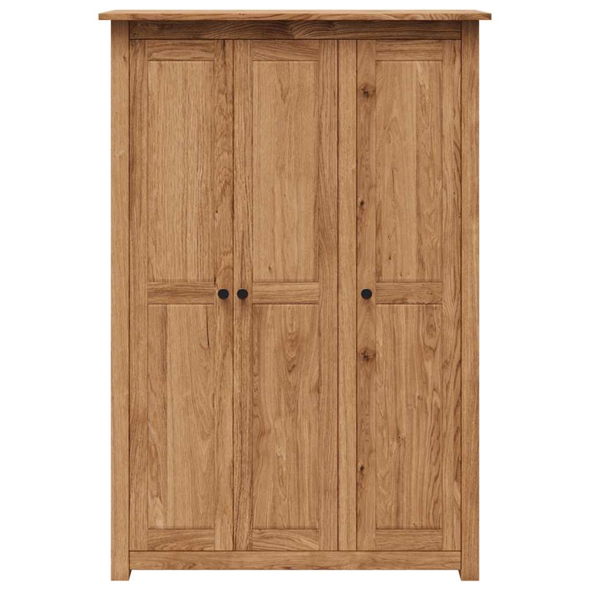 vidaXL Ντουλάπα Τρίφυλλη 118 x 50 x 171,5 εκ. Ξύλο Πεύκου Σειρά Panama