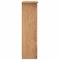 vidaXL Ντουλάπα Τρίφυλλη 118 x 50 x 171,5 εκ. Ξύλο Πεύκου Σειρά Panama