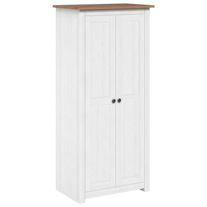 vidaXL Ντουλάπα 80 x 50 x 171,5 εκ. από Μασίφ Ξύλο Πεύκου Σειρά Panama