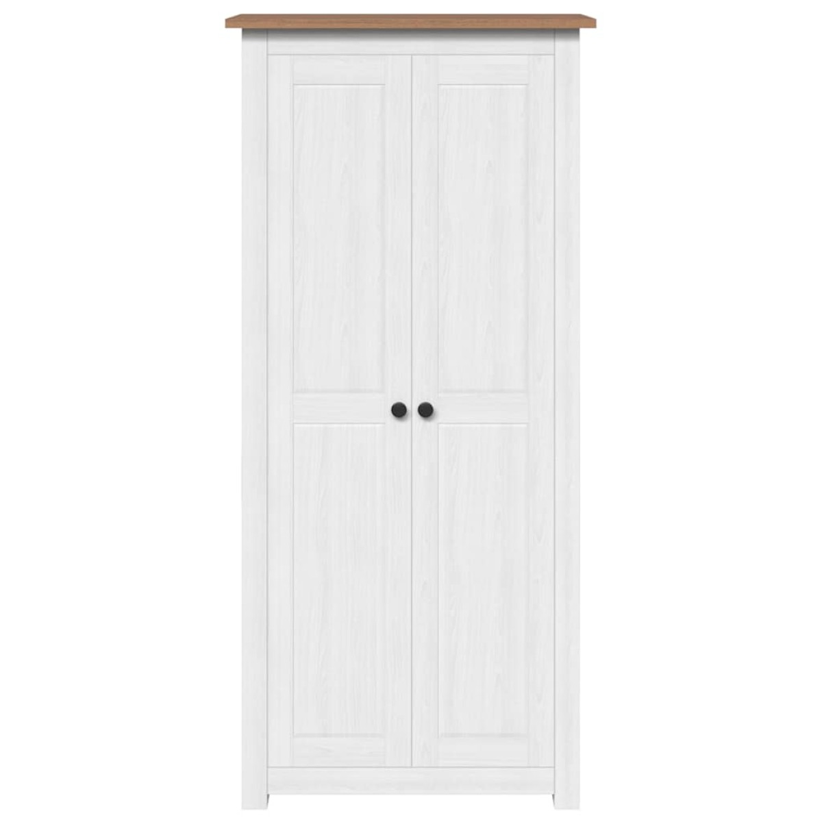 vidaXL Ντουλάπα 80 x 50 x 171,5 εκ. από Μασίφ Ξύλο Πεύκου Σειρά Panama