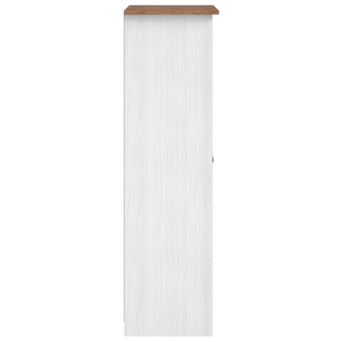 vidaXL Ντουλάπα 80 x 50 x 171,5 εκ. από Μασίφ Ξύλο Πεύκου Σειρά Panama