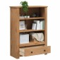 vidaXL Βιβλιοθήκη 80 x 35 x 110 εκ. Μασίφ Ξύλο Πεύκου Σειρά Panama