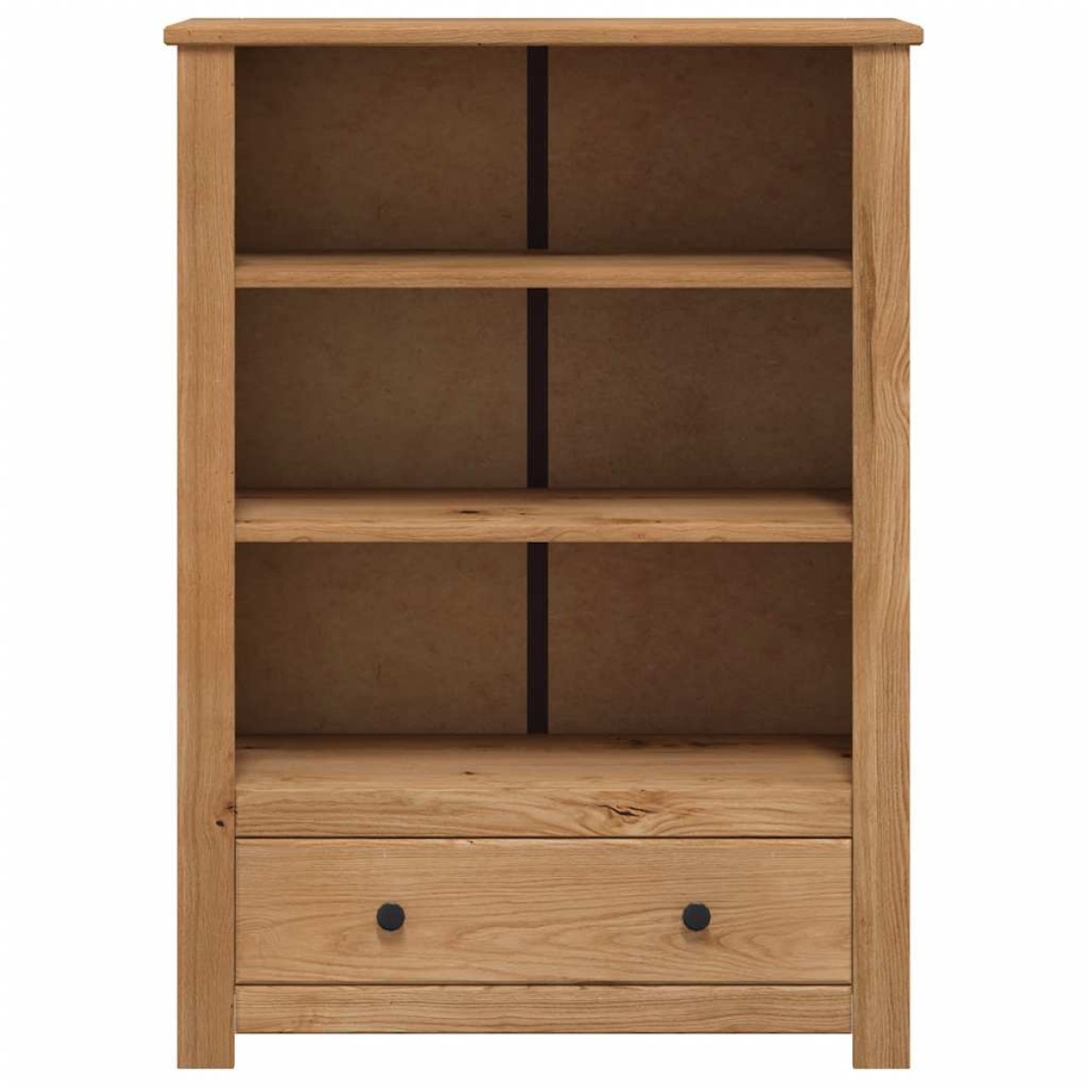 vidaXL Βιβλιοθήκη 80 x 35 x 110 εκ. Μασίφ Ξύλο Πεύκου Σειρά Panama
