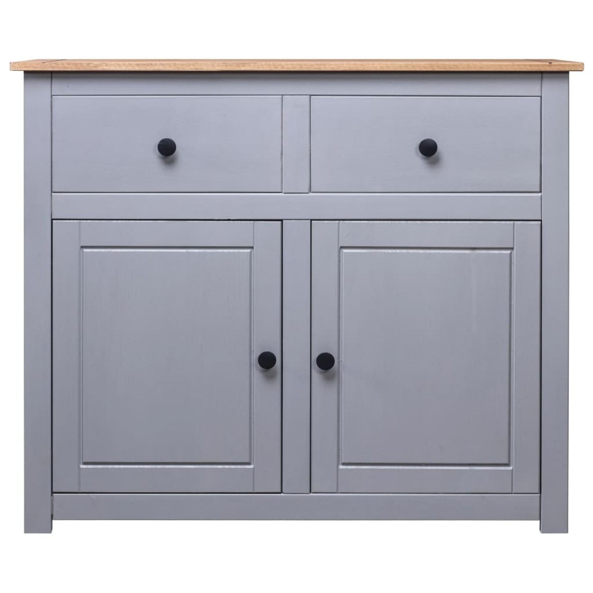 vidaXL Μπουφές 93 x 40 x 80 εκ. από Μασίφ Ξύλο Πεύκου Σειρά Panama