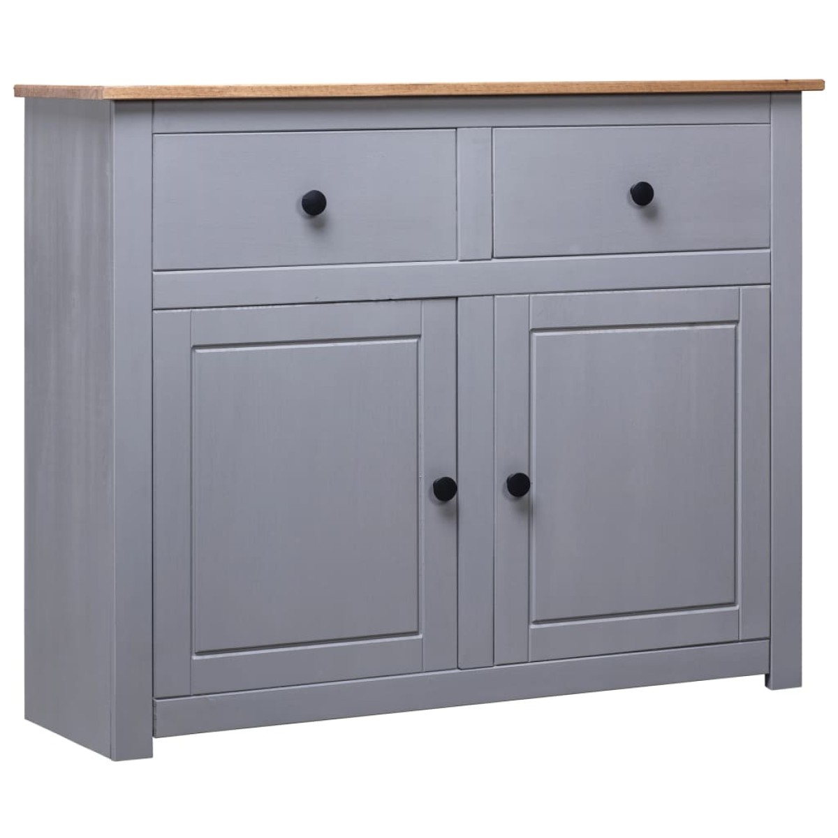 vidaXL Μπουφές 93 x 40 x 80 εκ. από Μασίφ Ξύλο Πεύκου Σειρά Panama