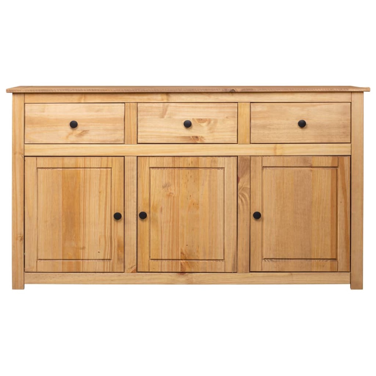 vidaXL Μπουφές 135 x 40 x 80 εκ. από Μασίφ Ξύλο Πεύκου Σειρά Panama