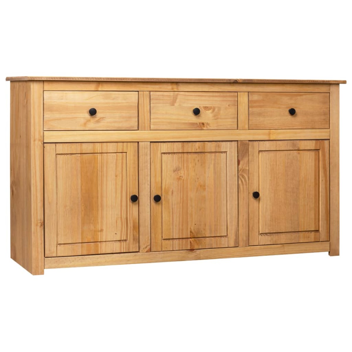 vidaXL Μπουφές 135 x 40 x 80 εκ. από Μασίφ Ξύλο Πεύκου Σειρά Panama
