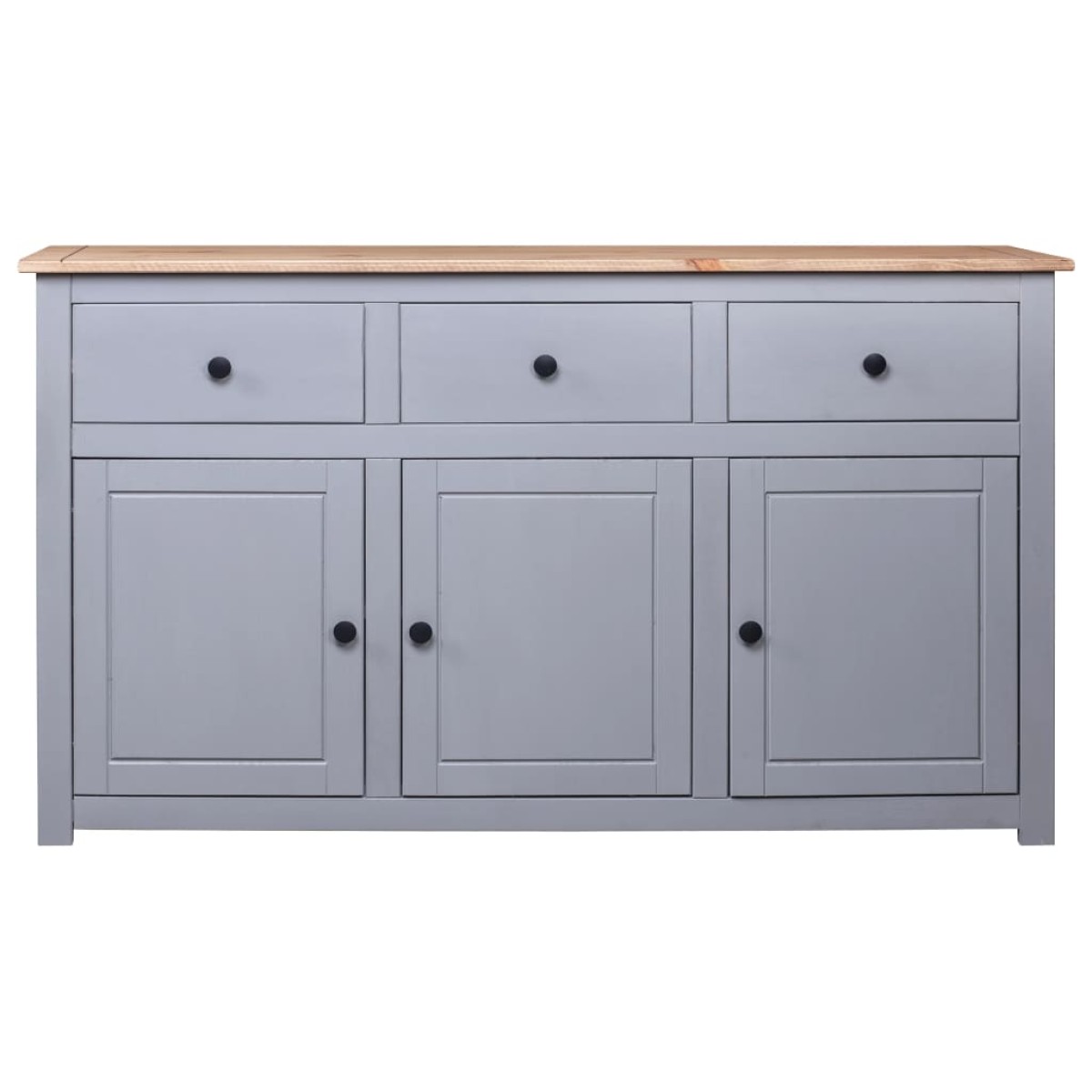 vidaXL Μπουφές 135 x 40 x 80 εκ. από Μασίφ Ξύλο Πεύκου Σειρά Panama