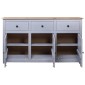 vidaXL Μπουφές 135 x 40 x 80 εκ. από Μασίφ Ξύλο Πεύκου Σειρά Panama