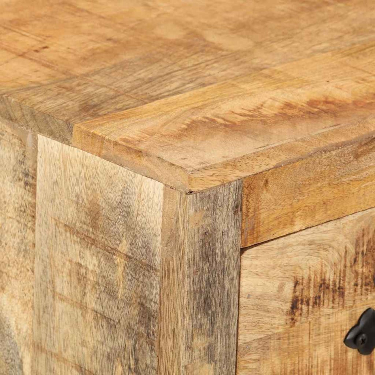 vidaXL Ντουλάπι με Συρτάρια 60 x 30 x 76 εκ. από Μασίφ Ξύλο Μάνγκο