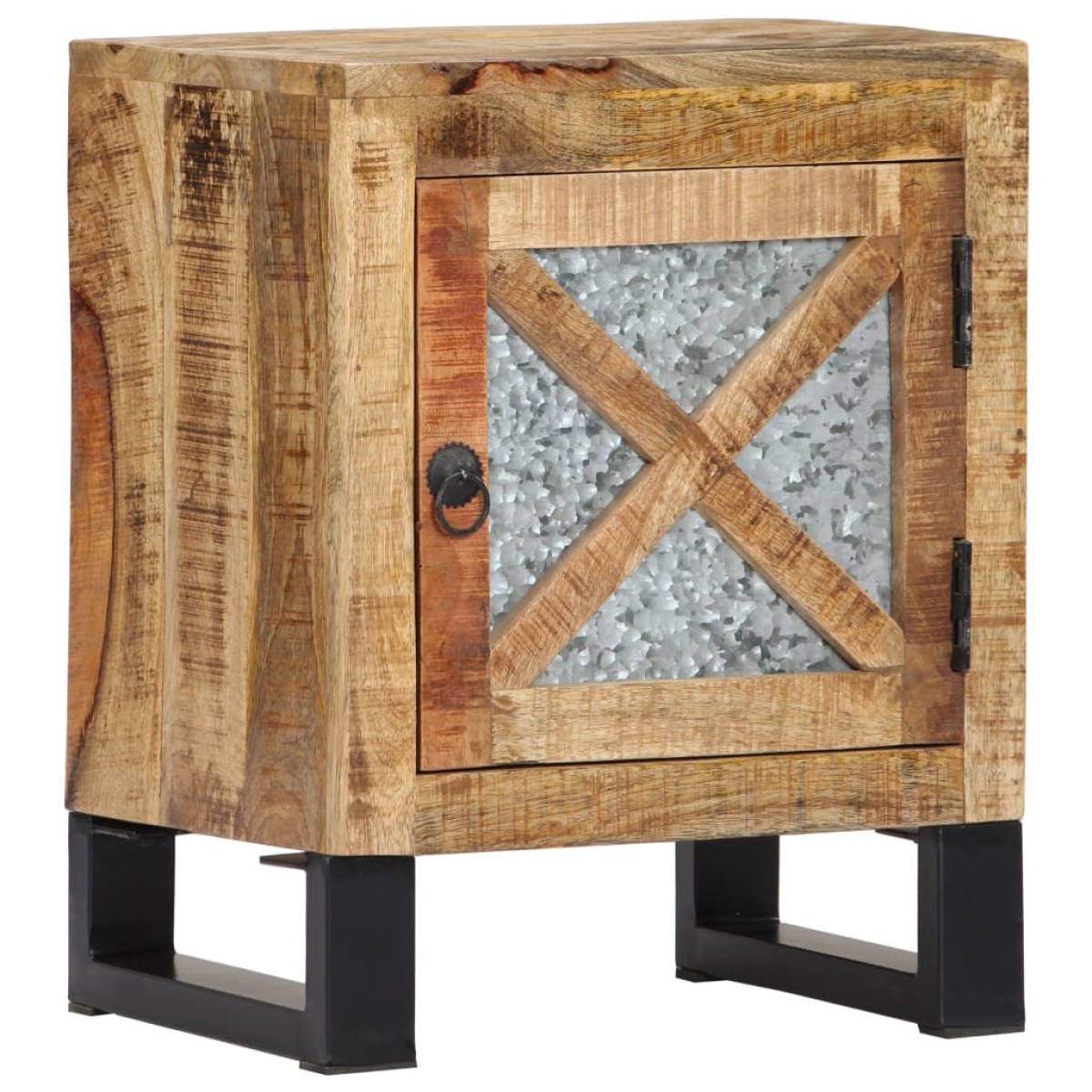 vidaXL Κομοδίνο 40 x 30 x 50 εκ. από Μασίφ Ξύλο Μάνγκο