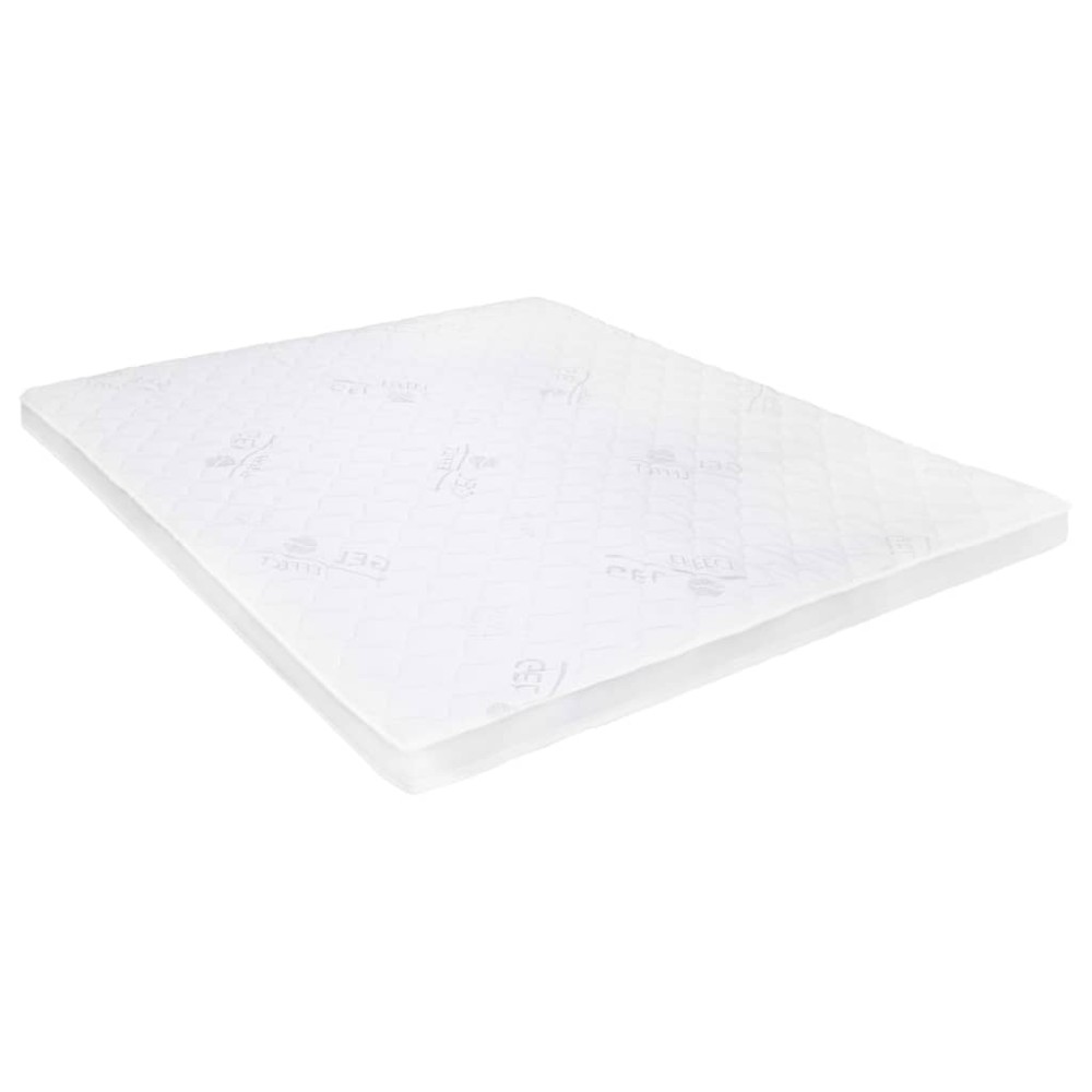 vidaXL Ανώστρωμα 140 x 200 εκ. / 7 εκ. από Αφρώδες Τζελ
