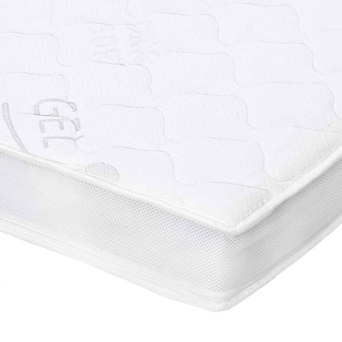 vidaXL Ανώστρωμα 140 x 200 εκ. / 7 εκ. από Αφρώδες Τζελ