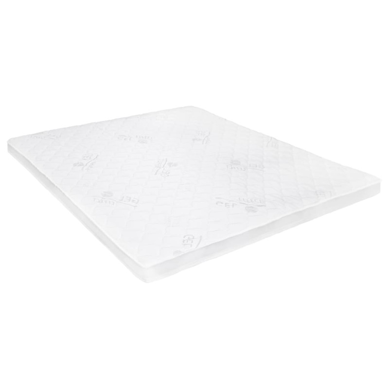 vidaXL Ανώστρωμα 160 x 200 εκ. / 7 εκ. από Αφρώδες Τζελ