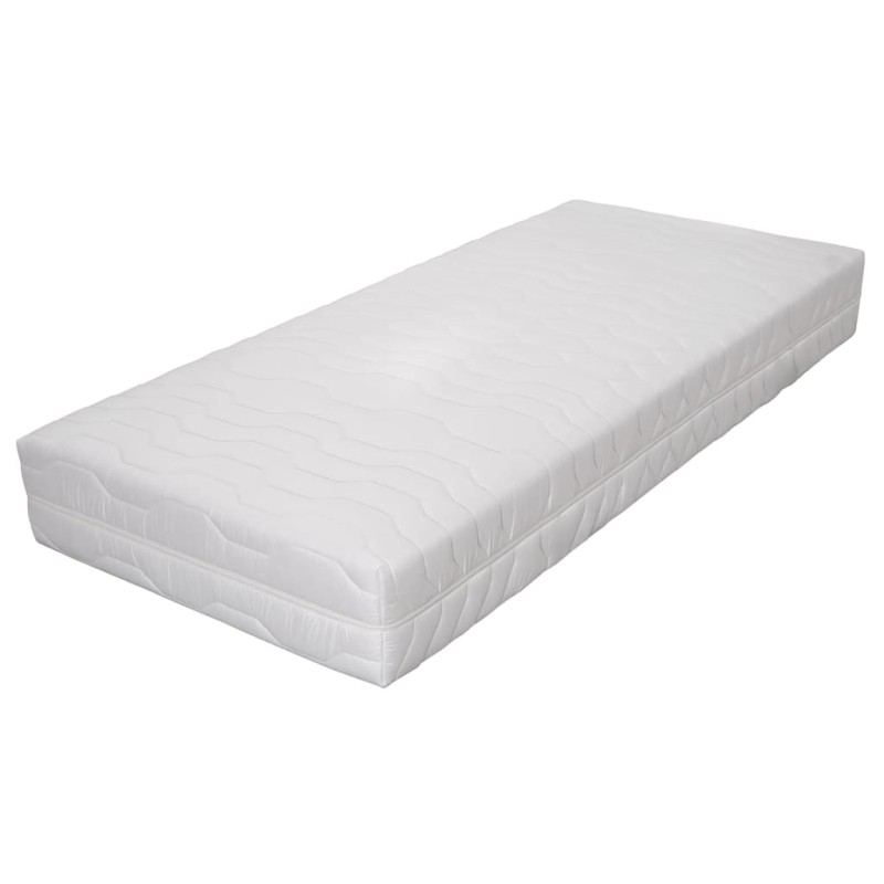 vidaXL Στρώμα με 7 Ζώνες Ανεξάρτητα Ελατήρια 140x200 εκ. / 20 εκ. H2