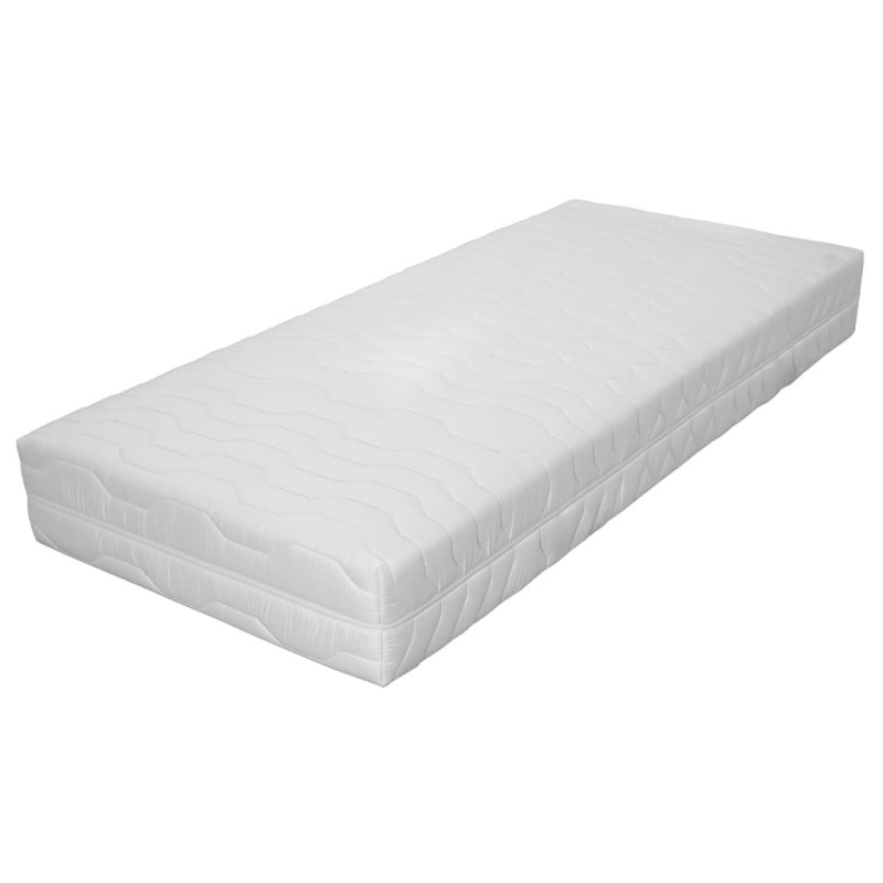vidaXL Στρώμα με 7 Ζώνες Ανεξάρτητα Ελατήρια 120x200 εκ. / 20 εκ. H3
