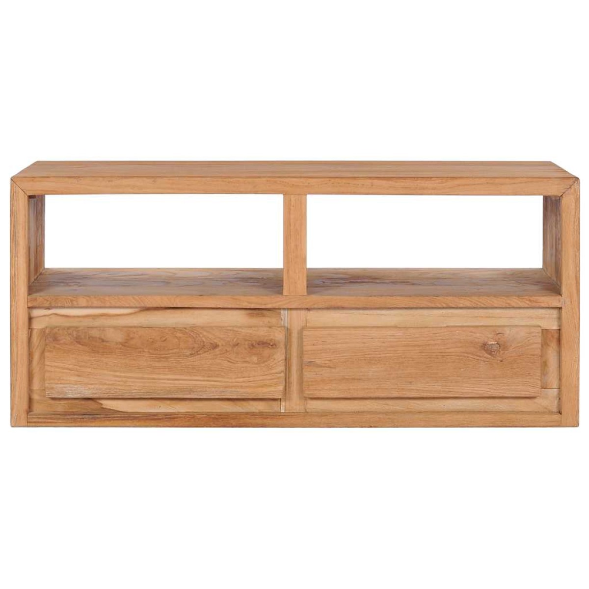 vidaXL Έπιπλο Τηλεόρασης 90 x 30 x 40 εκ. από Μασίφ Ξύλο Teak