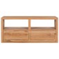 vidaXL Έπιπλο Τηλεόρασης 90 x 30 x 40 εκ. από Μασίφ Ξύλο Teak