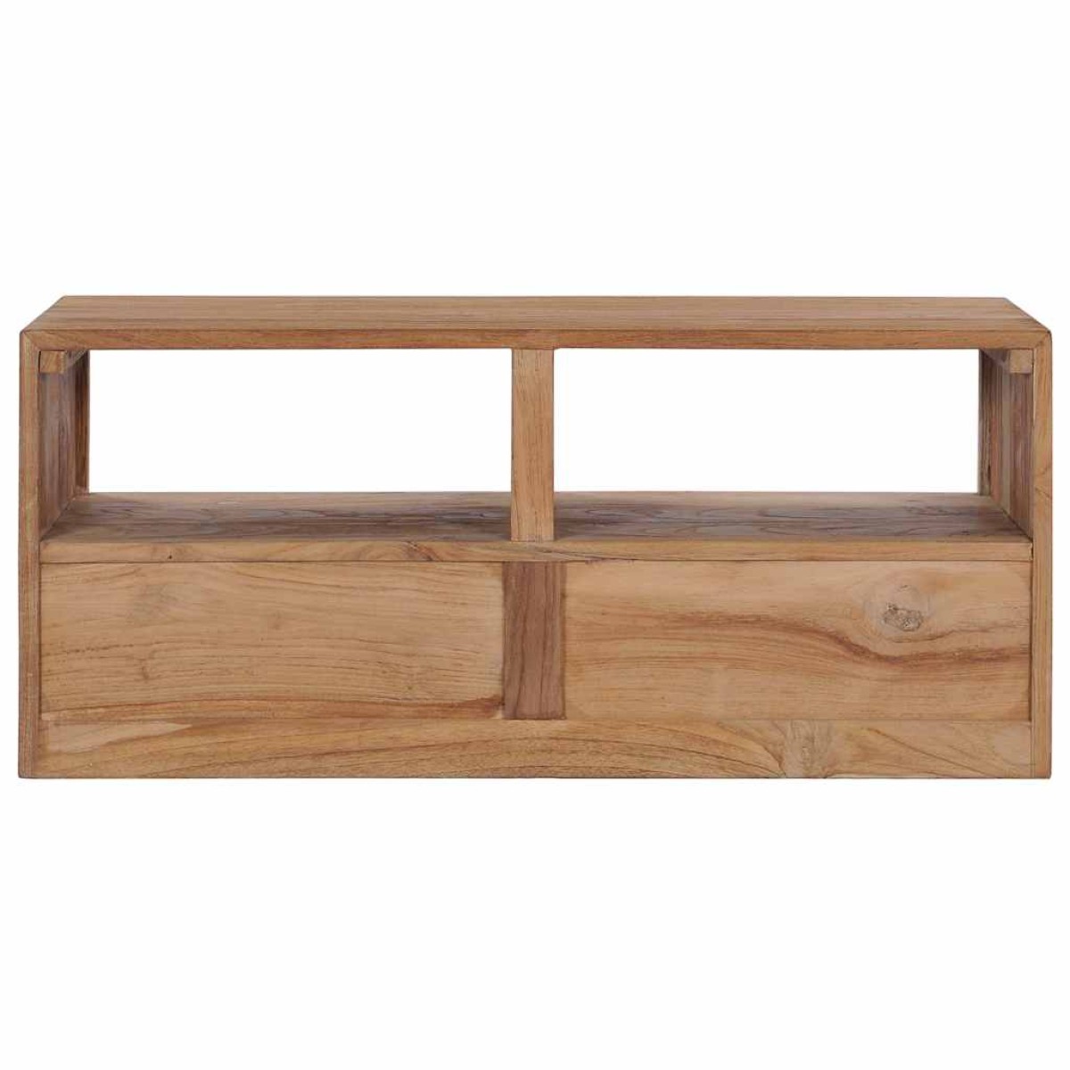 vidaXL Έπιπλο Τηλεόρασης 90 x 30 x 40 εκ. από Μασίφ Ξύλο Teak