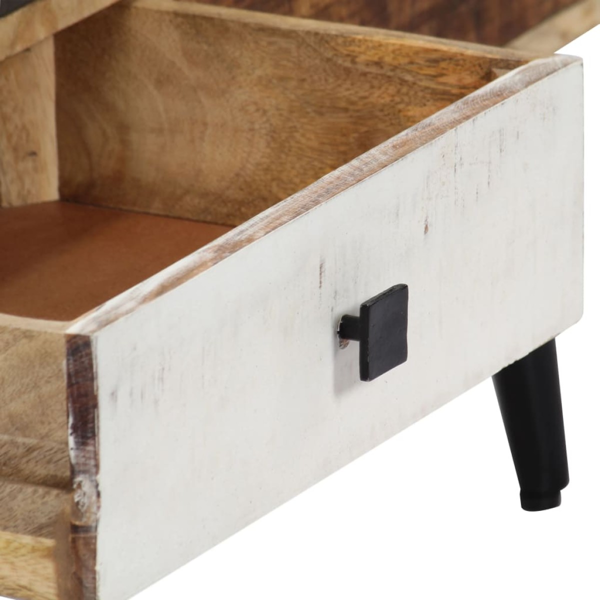 vidaXL Μπουφές 118 x 30 x 62 εκ. από Μασίφ Ξύλο Μάνγκο