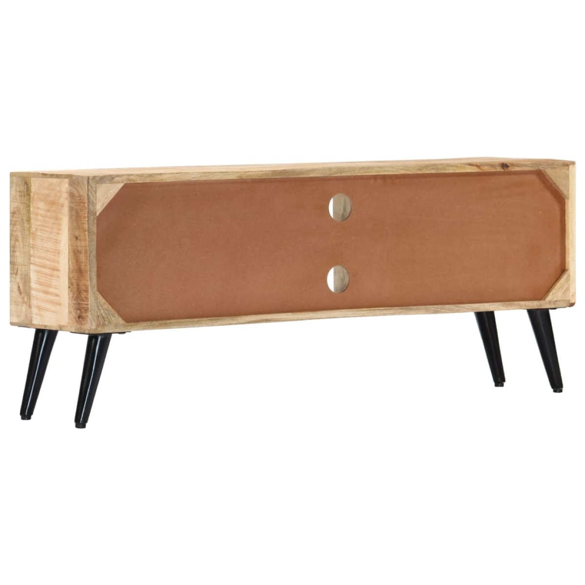 vidaXL Έπιπλο Τηλεόρασης 115 x 30 x 47 εκ. από Μασίφ Ξύλο Μάνγκο