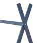 vidaXL Πλαίσιο Κρεβατιού Παιδικό Γκρι 90x200 εκ. από Μασίφ Ξύλο Πεύκου